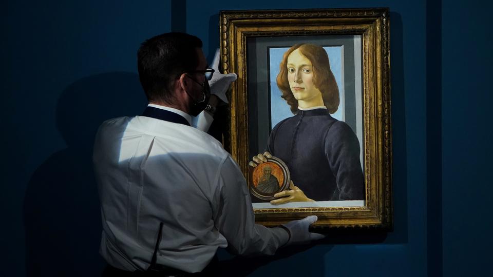 Pictura Botticelli obține un record de 92 de milioane de dolari la licitație