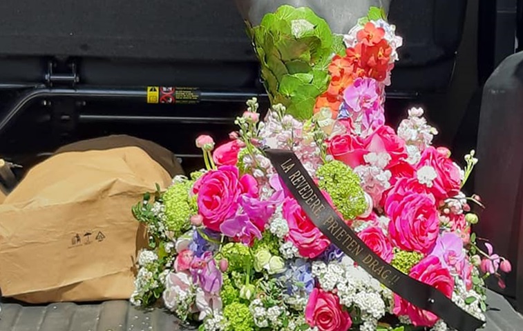 Omagiul adus lui Răzvan Ciobanu la înmormântarea sa