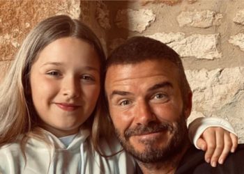 Harper, fiica Victoriei Beckham, arată mai schimbată ca niciodată într-un selfie cu Nicola Peltz