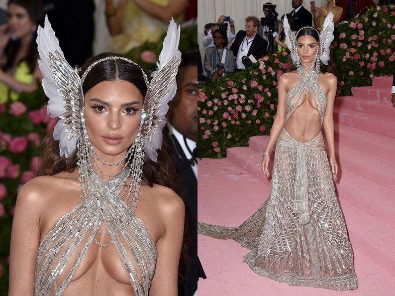 Emily Ratajkowski, cea mai sexy ţinută de la Met Gala! De la cine s-a inspirat modelul