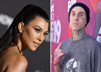 Kourtney Kardashian nu se aștepta ca prietenia ei cu Travis Barker să devină romantică