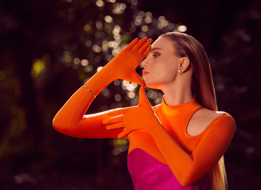 Sexy Mateia, modelul roman international, si-a filmat videoclipurile la Bucuresti!