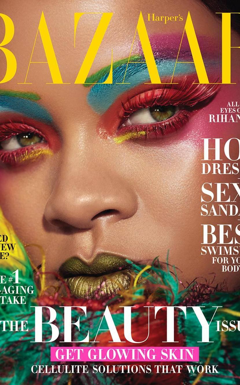 Rihanna, pe coperta revistei Harper’s Bazaar, din luna Mai 2019