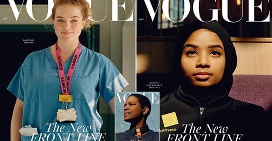 Transformare: Biblia modei din Marea Britanie Vogue devine serioasă pentru luna septembrie