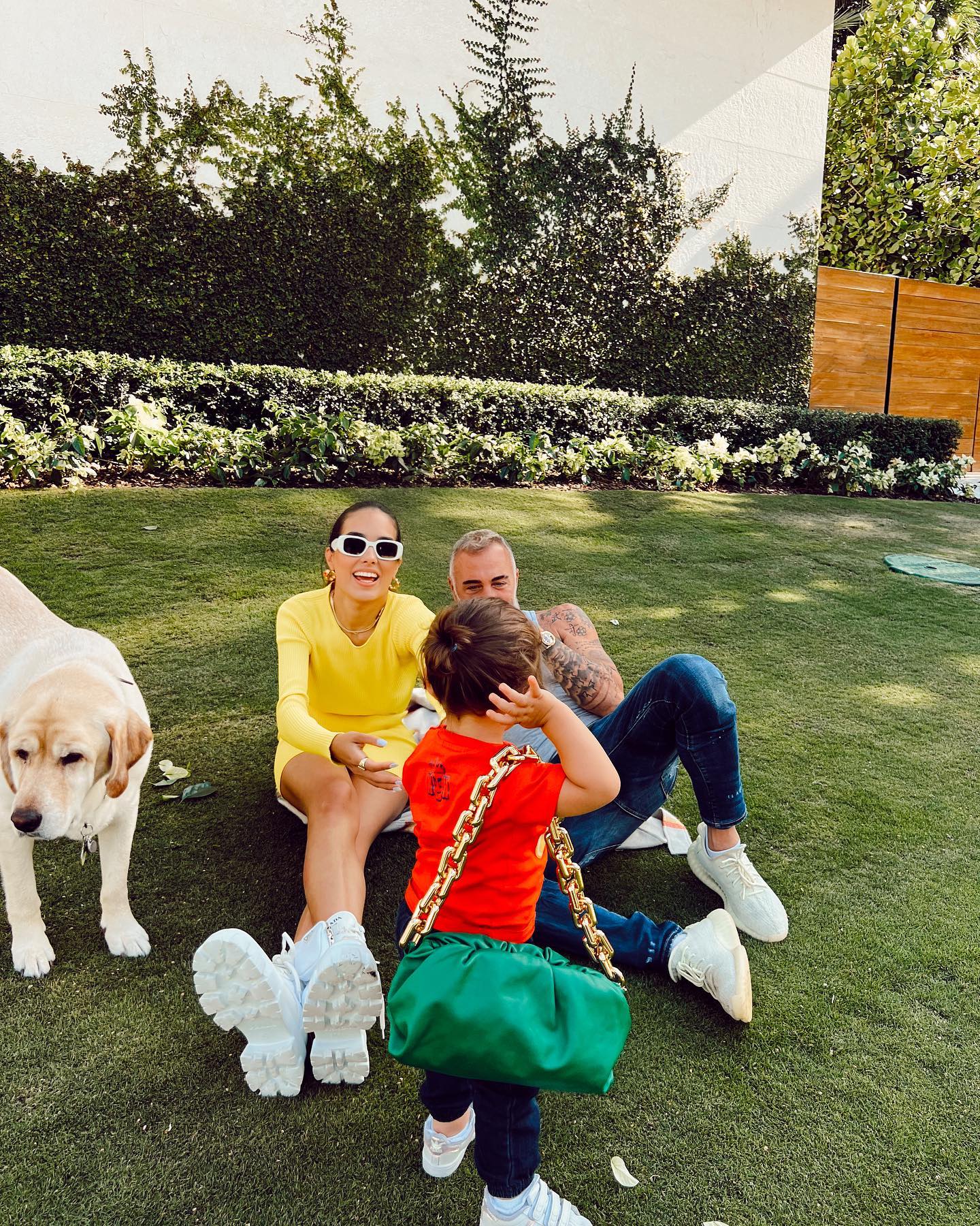 Sharon Fonseca, Gianluca Vacchi și Blu Jerusalema / Instagram