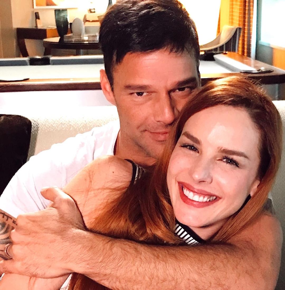 Ricky Martin și Eglantina Zingg - Instagram