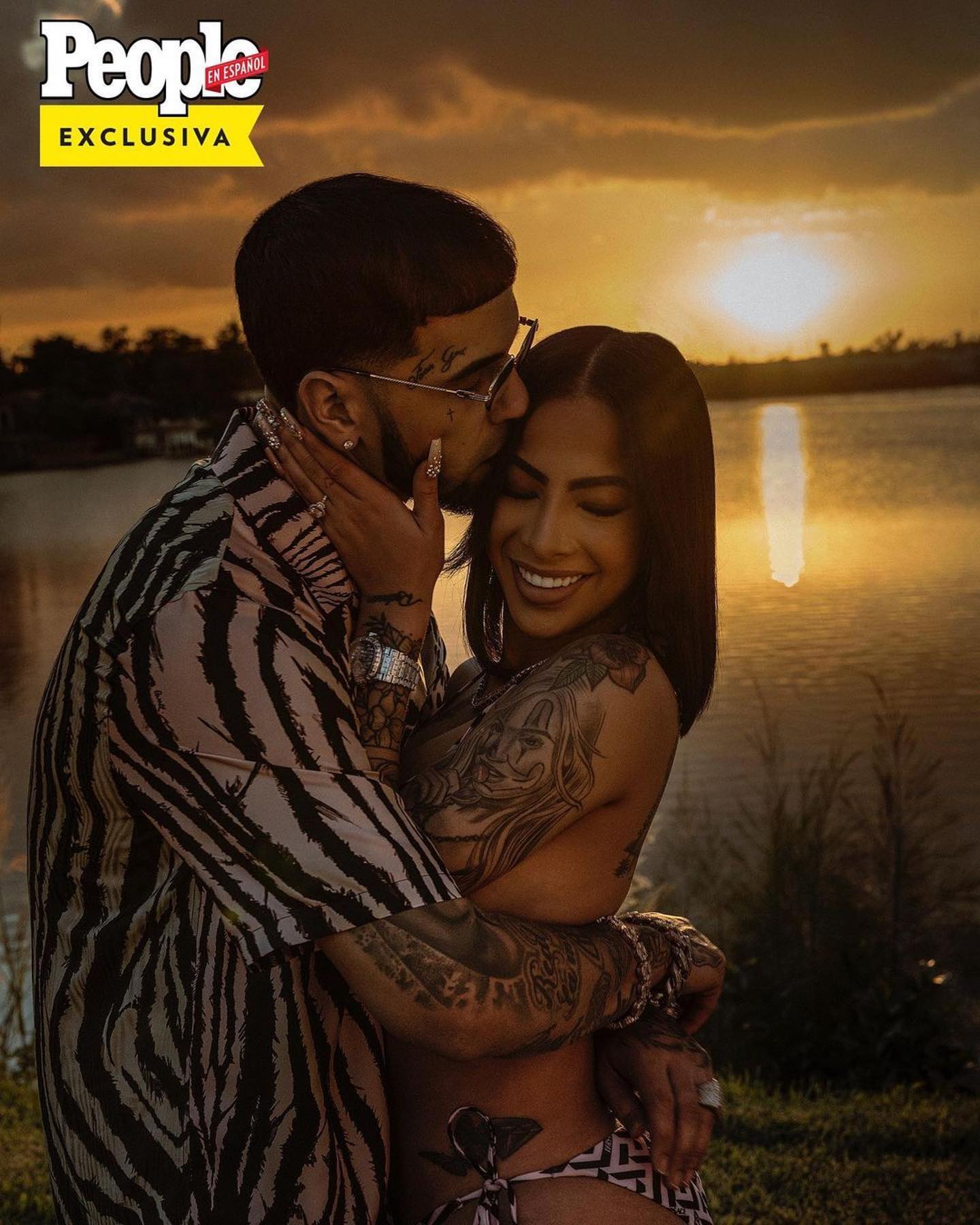 Anuel AA și Yailin - Instagram