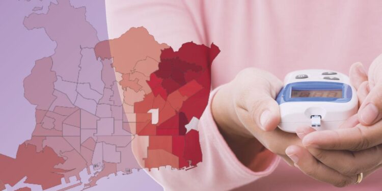 HARTĂ Cartierele sărace din Barcelona suferă cu până la 13% mai mult diabet decât cei bogați