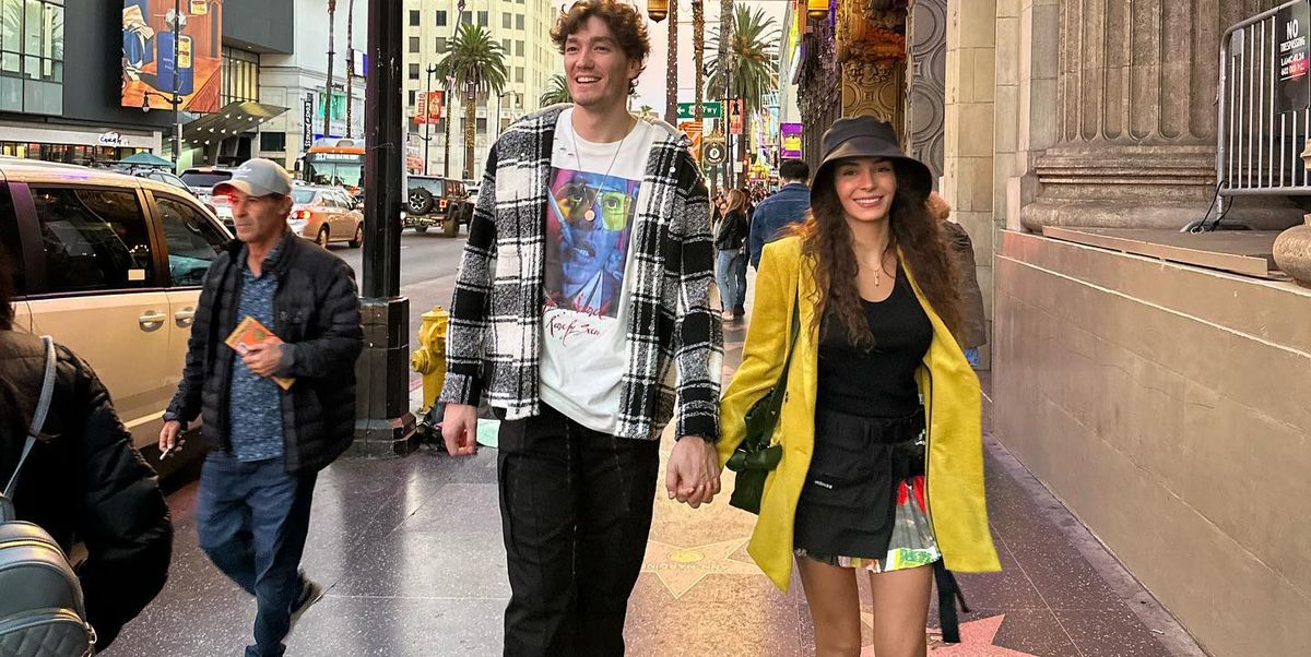 Ebru Sahin și soțul ei, Cedi Osman, mână în mână la Hollywood