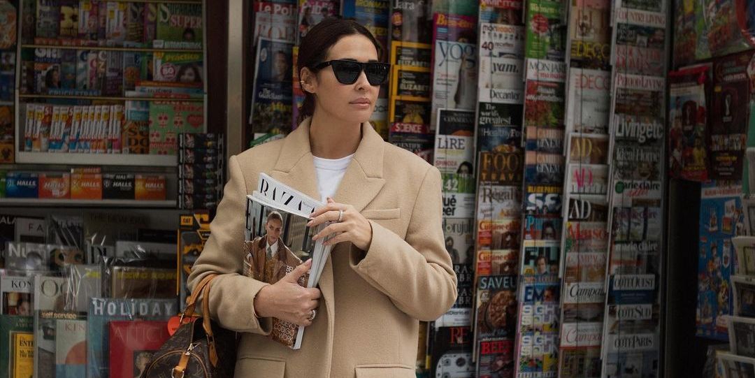 Vicky Martín Berrocal și haina lungă care mătură pe Zara