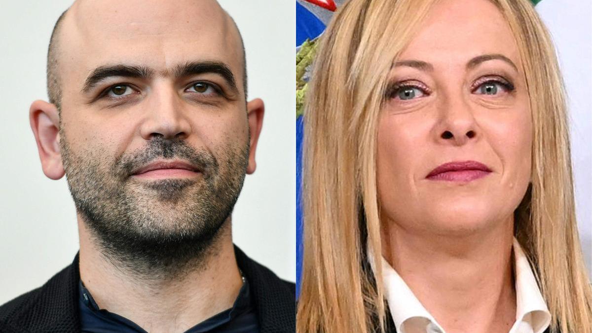Începe procesul împotriva lui Roberto Saviano pentru că a numit-o pe Giorgia Meloni „bastardă”