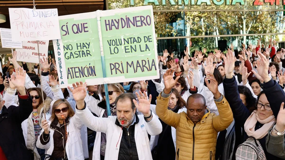 Conflictul de sănătate din Madrid devine înrădăcinat și greva medicilor continuă pentru totdeauna