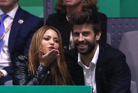 Shakira și Gerard Piqué în Cupa Davis