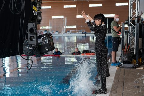 Wednesday Jenna Ortega ca Wednesday Addams în episodul 101 din Wednesday cr vlad ciopleanetflix © 2022