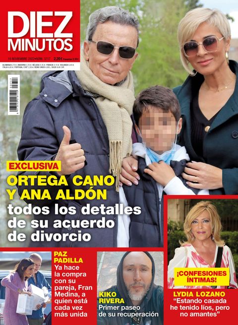 Tot torearul și designerul ajung la un acord de divorț, Paz Padilla și iubitul ei Kiko Rivera și Lydia Lozano