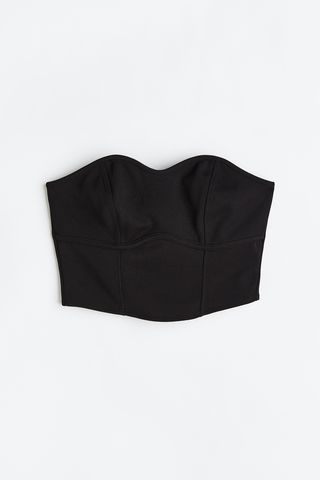top corset bandeau top corset bandeau