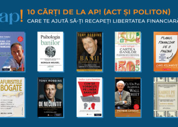 10 carti de educatie financiara de la ap! (ACT si Politon) care te vor ajuta sa iti pui in ordine finantele in 2023