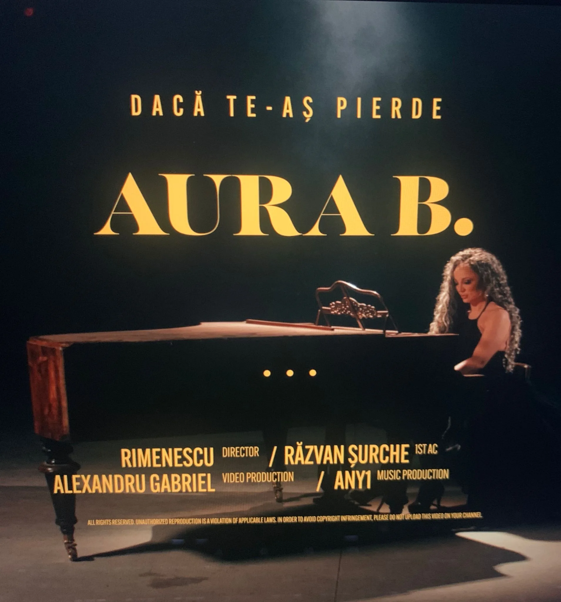 Aura B, șochează cu schimbarea radicală de stil muzical dar și de look pentru lansarea noului videoclip al piesei “Dacă te-aș pierde“