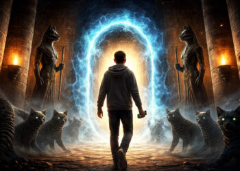 De la ecran la sarcofag. Cum reacționează un copil de 13 ani când trebuie să lase gaming-ul și să se lupte cu Mumiile Feline?