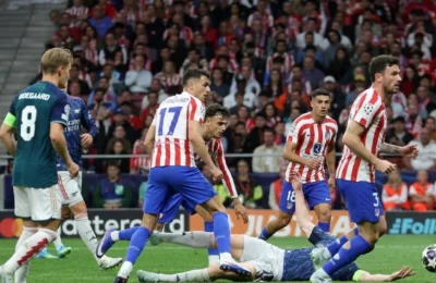 Prestația lui a fost suspectă. Un jucător de la Atletico a primit nota 4 după meciul cu Arsenal