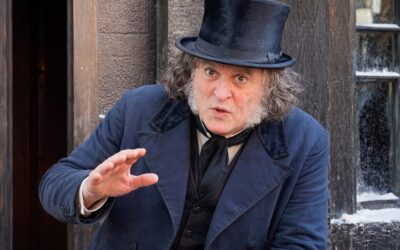 Johnny Depp a apărut la Comic-Con costumat în Scrooge pentru filmul Ebenezer