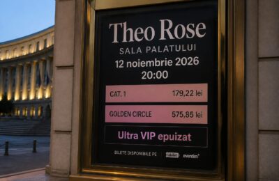 Biletele Ultra VIP pentru concertul lui Theo Rose de la Sala Palatului s-au epuizat deja
