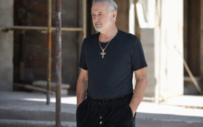 Gestul făcut de Gigi Becali pentru un bărbat bolnav în fața șantierului din Pipera