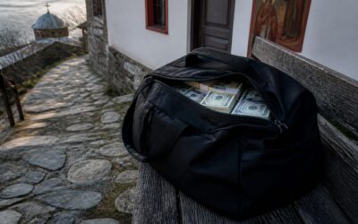 Gigi Becali a dezvăluit cum a dus 3 milioane de dolari cash la Muntele Athos