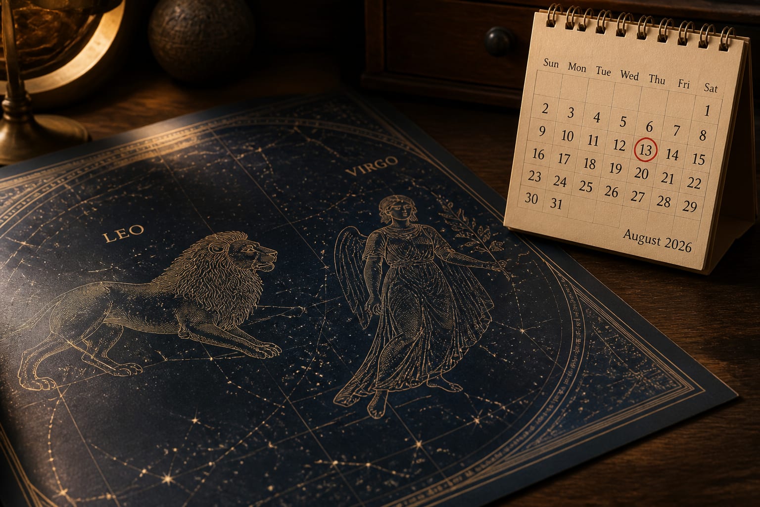 Horoscop 13 august 2026. Leul preia inițiativa iar Fecioara este atentă la fiecare detaliu
