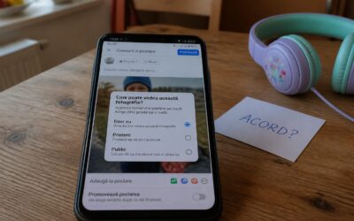Paul Ipate dezvăluie regula de aur în familie. Zora, fiica sa de 9 ani, decide singură dacă apare pe internet