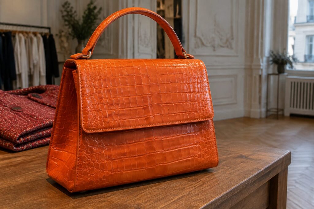 Portocaliul se impune în moda primăverii 2027. Cum îl combină Balenciaga, Loewe și Chanel